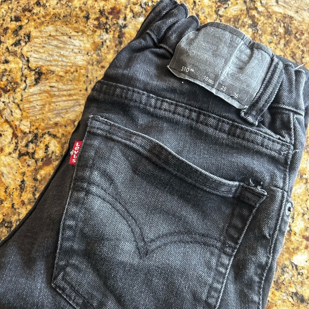 Levi’s 510 Boys Skinny Jeans Black - Size 10 Regular